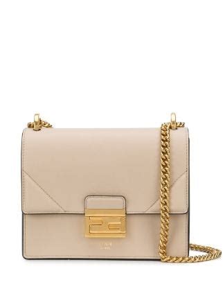 fendi small kan u shoulder bag|fendi monogram shoulder bag.